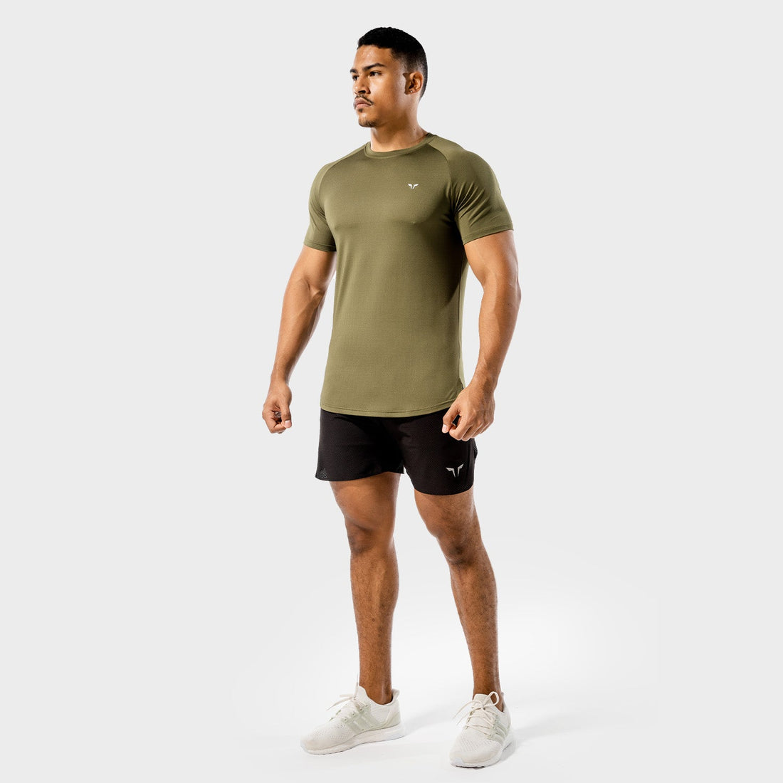 squatwolf-gym-wear-core-mesh-tee-khaki-workout-shirts-for-men