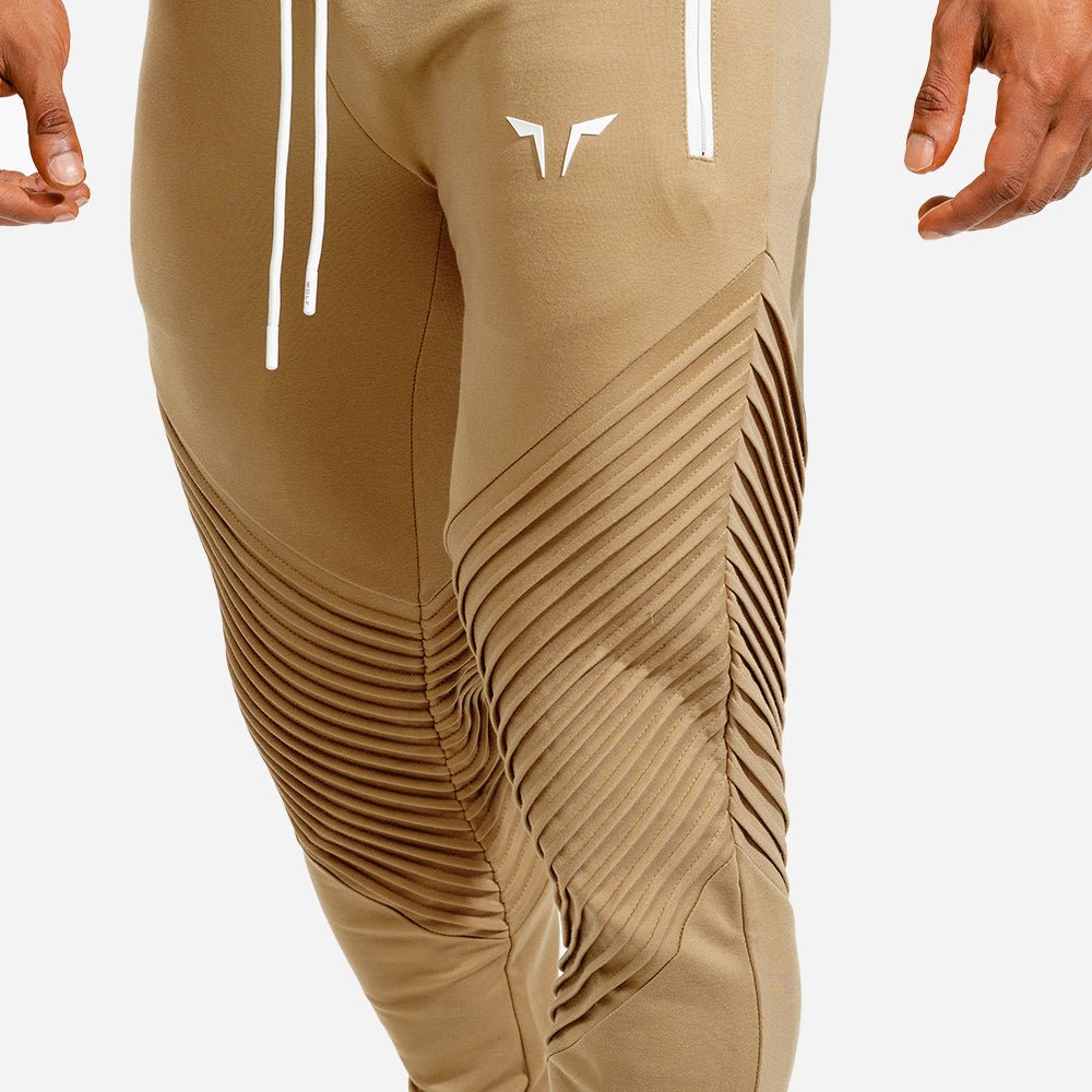 squatwolf-workout-pants-for-men-ribbed-jogger-pants-taupe-gym-wear