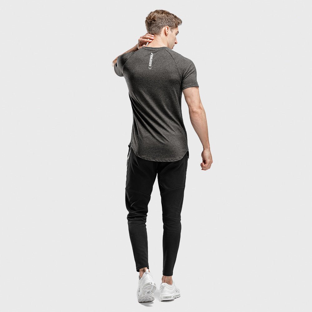 squatwolf-workout-shirts-for-men-melange-tee-brown-gym-wear