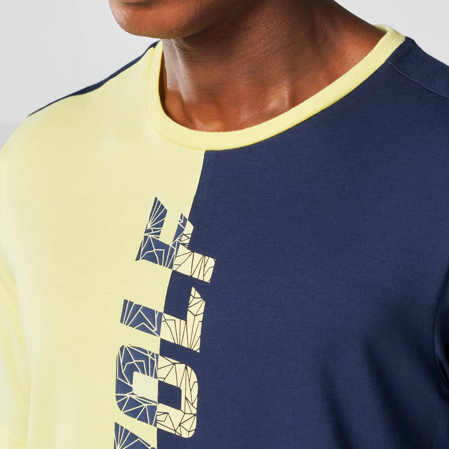 Split Logo T-shirt - Lemonade