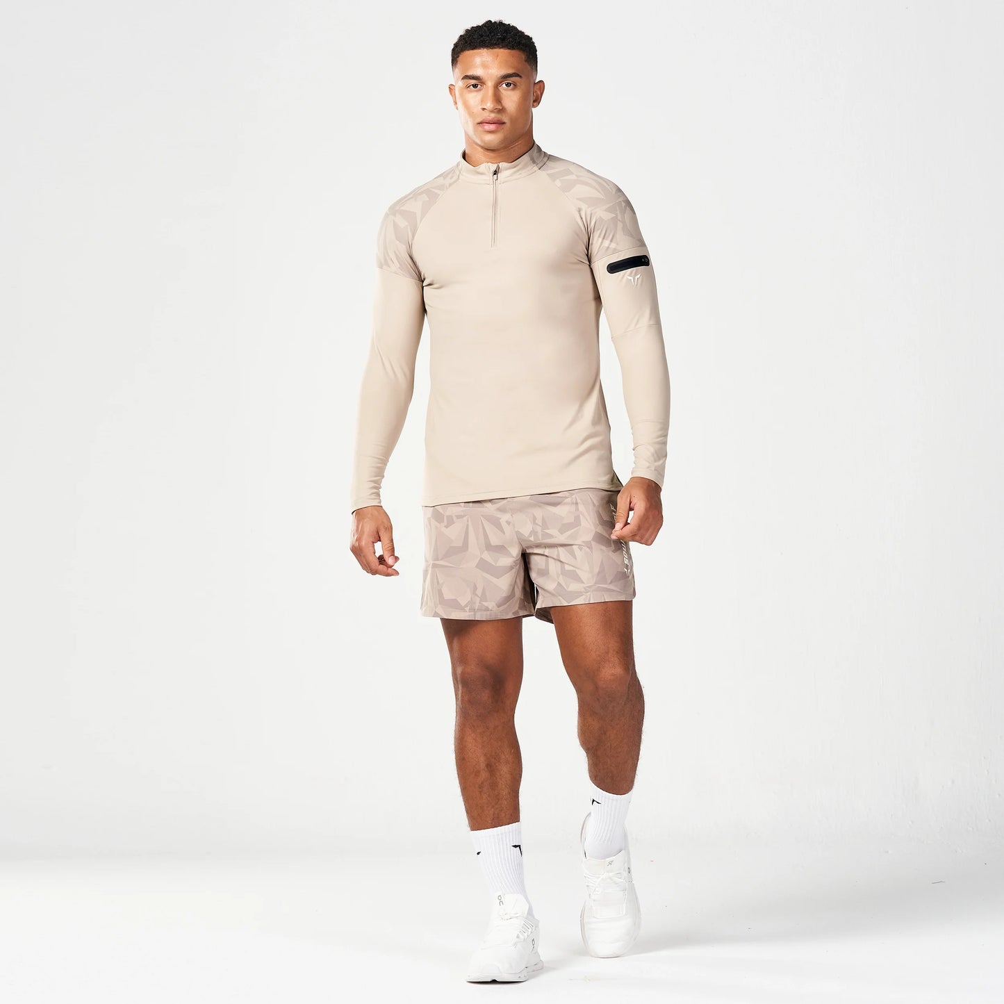 بلوزة إيفولف 2.0 للركض - طبعة ترابي