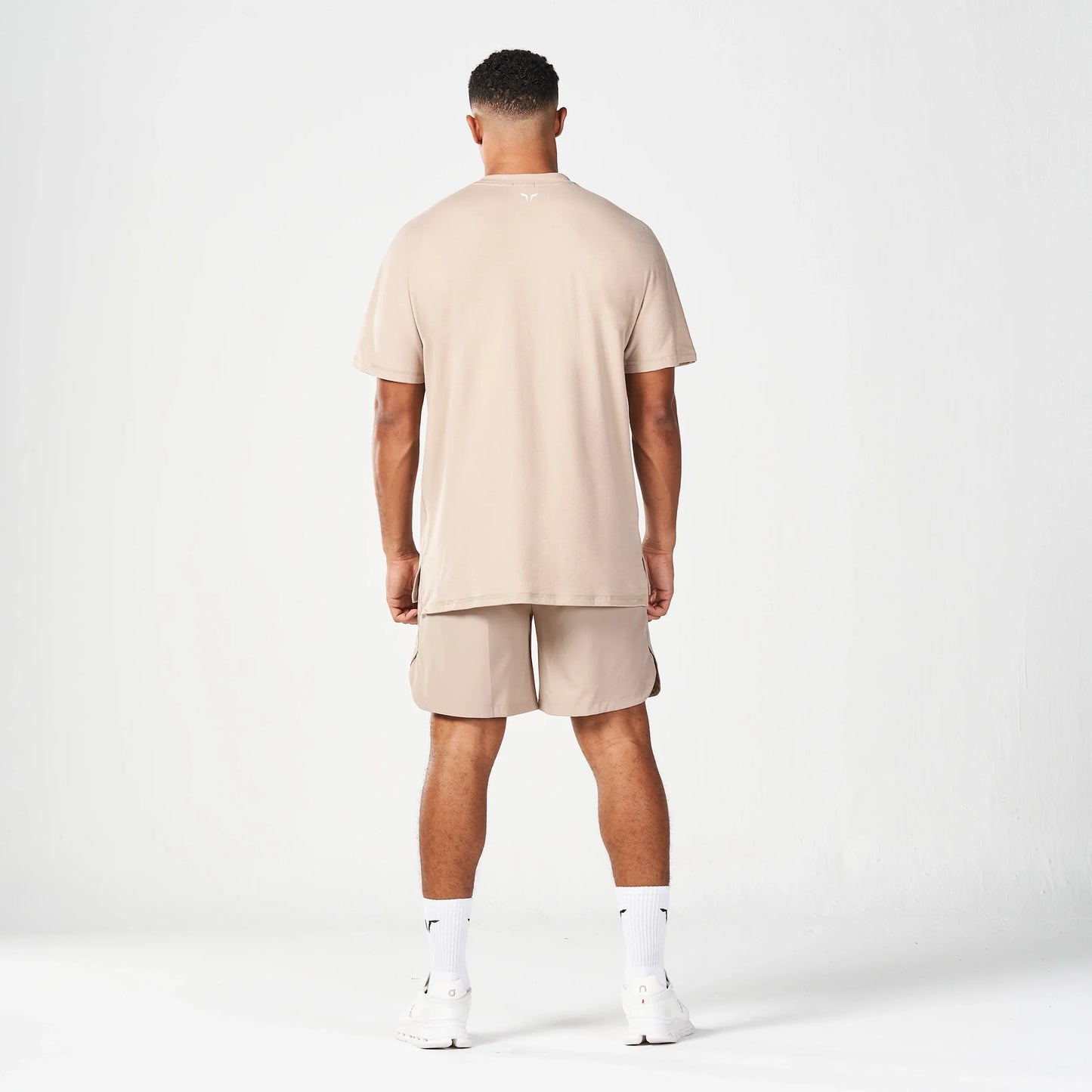 تيشيرت بامب كوفر فضفاض - ترابي