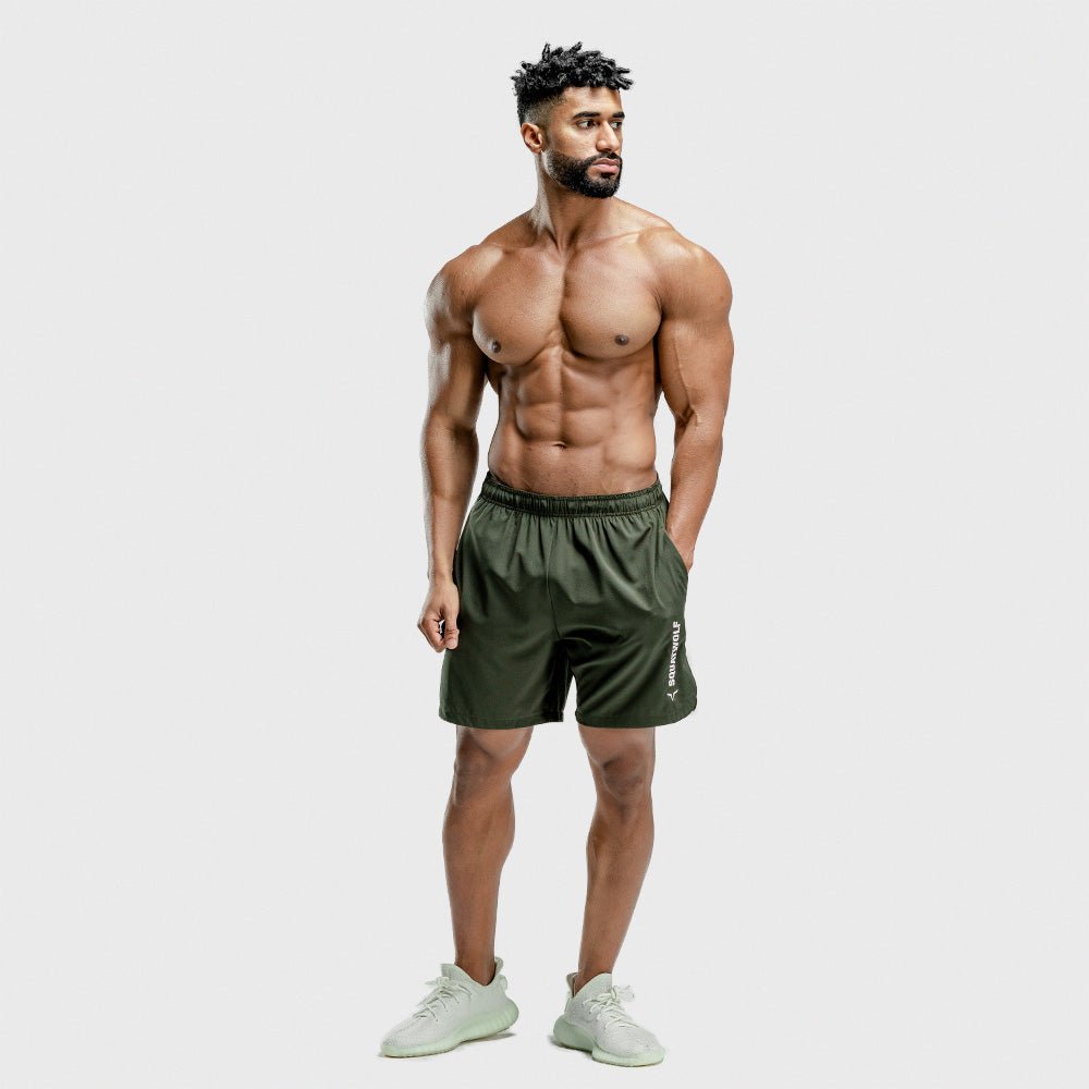 squatwolf-workout-short-for-men-warrior-shorts-olive-gym-wear
