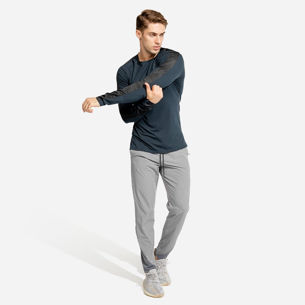 squatwolf-gym-wear-limitless-long-sleeves-top-navy-workout-top-for-men