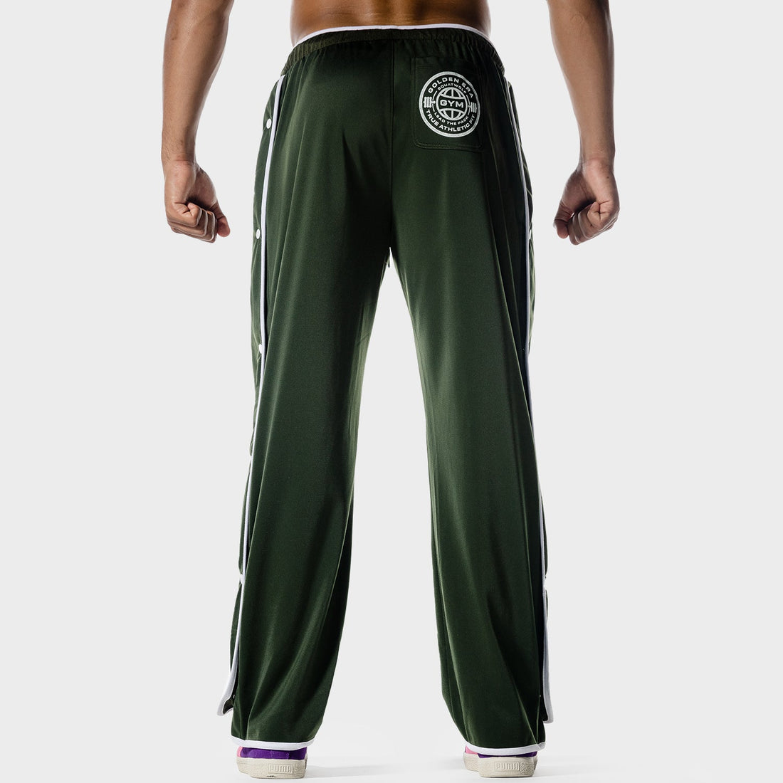 squatwolf-gym-pants-golden-era-track-pants-kombu-green-workout-clothes-for-men