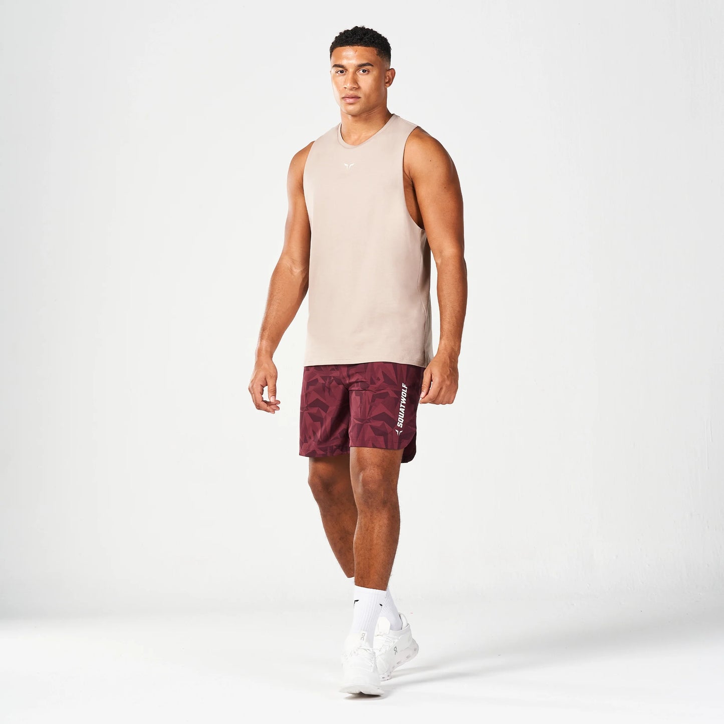 Warrior 7" Shorts 2.0 - Burgundy Dot Camo