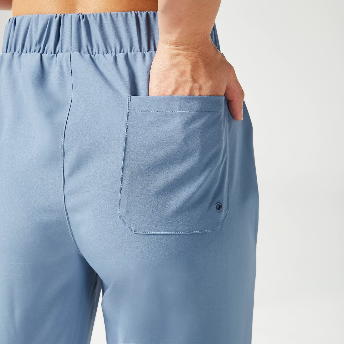 ايسينشال بنطلون رياضة مريح - أزرق