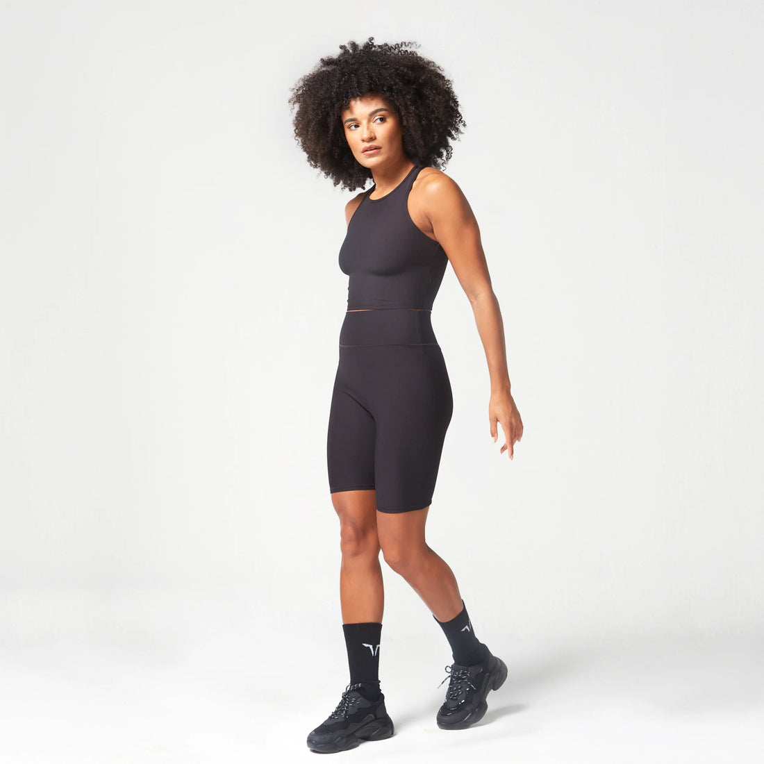 squatwolf-workout-clothes-code-ribbed-biker-shorts-black-gym-shorts-for-women