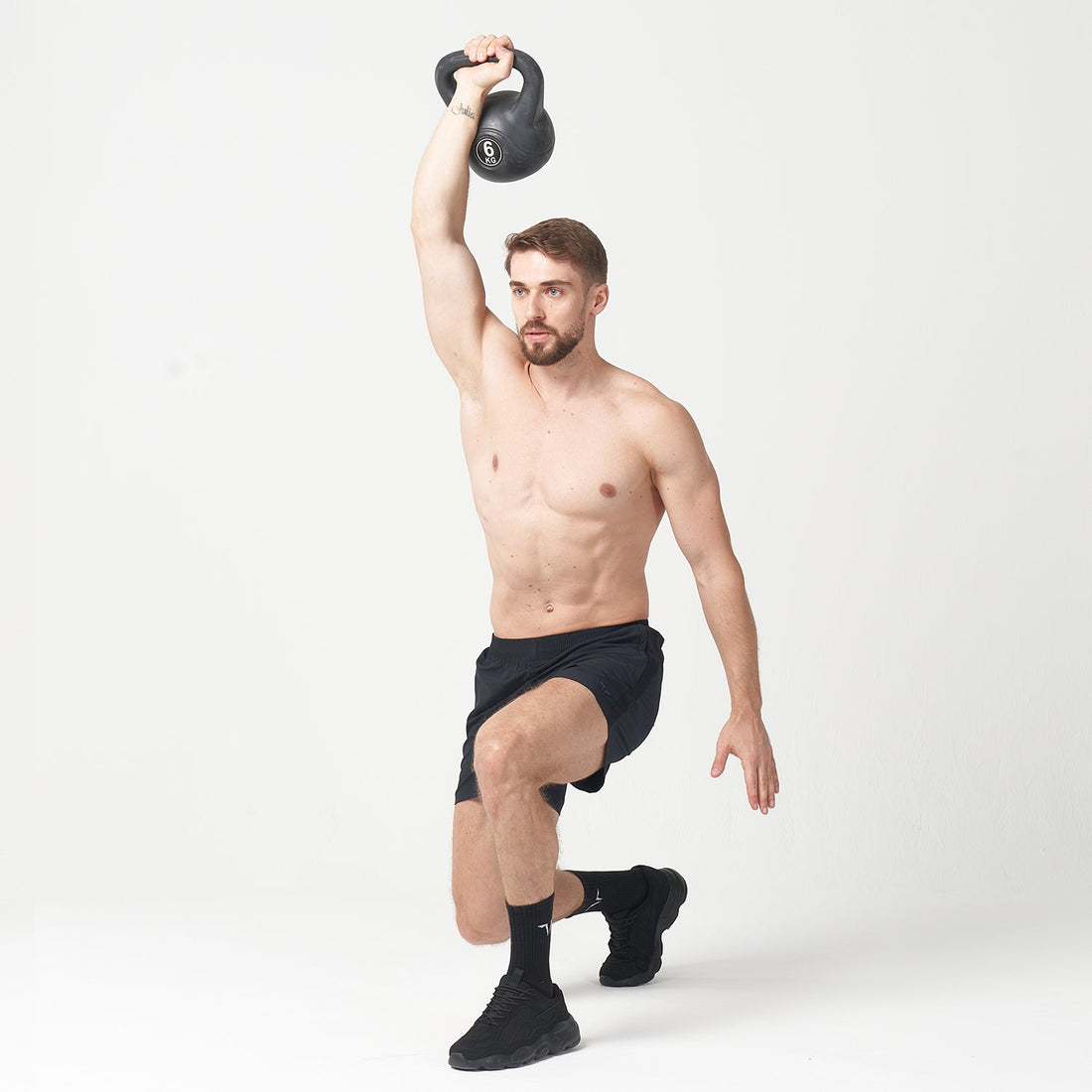 squatwolf-gym-wear-lab360-5-inch-superstretch shorts-black-workout-short-for-men