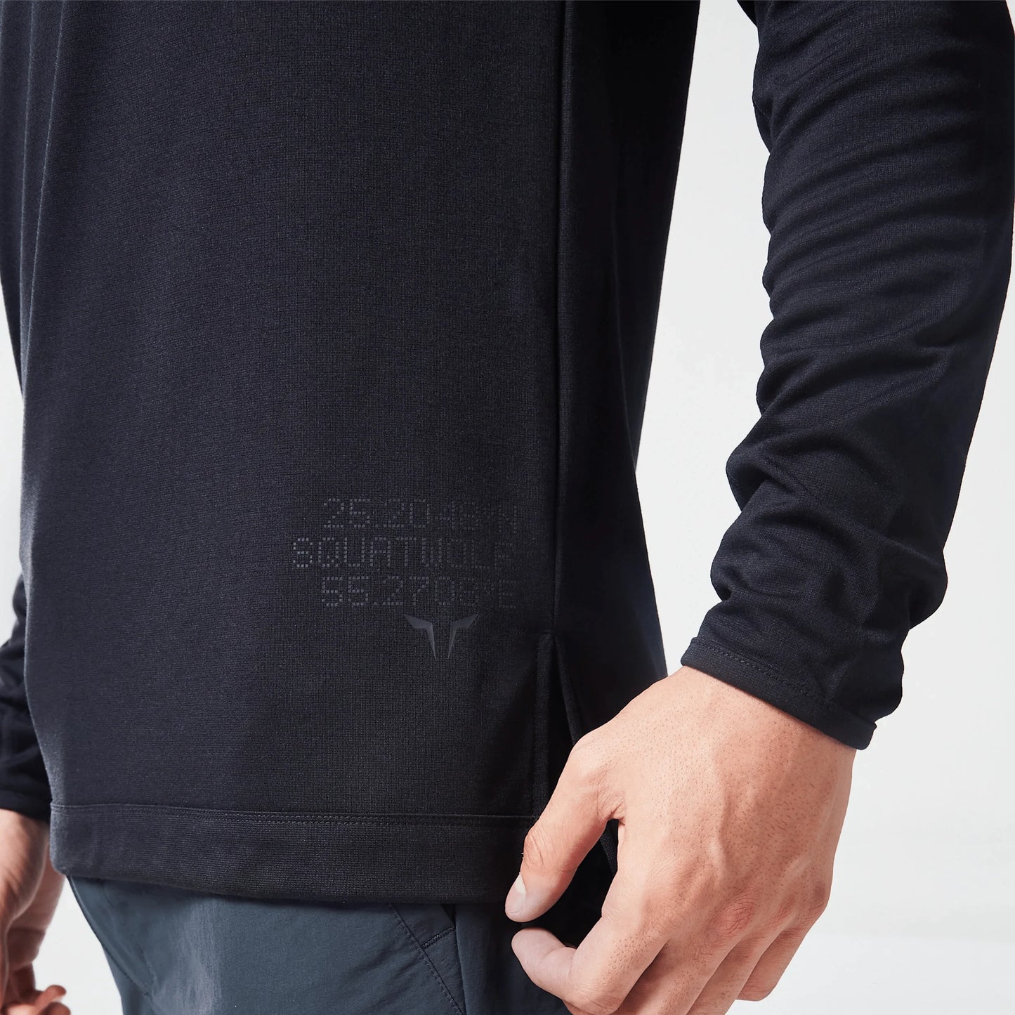 Code Urban Henley T-shirt - Black