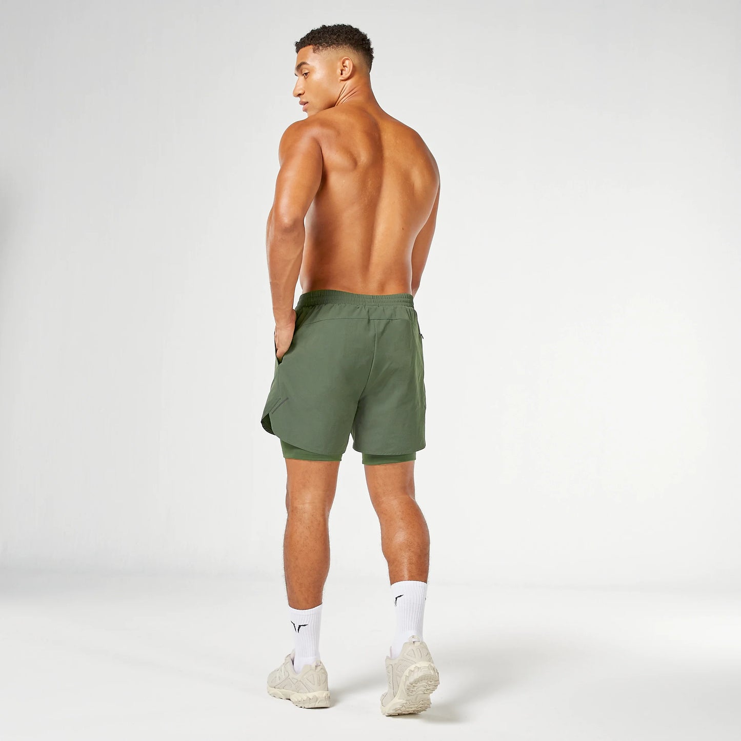 ACTDRY® 2-In-1 5" Shorts - Climbing Ivy