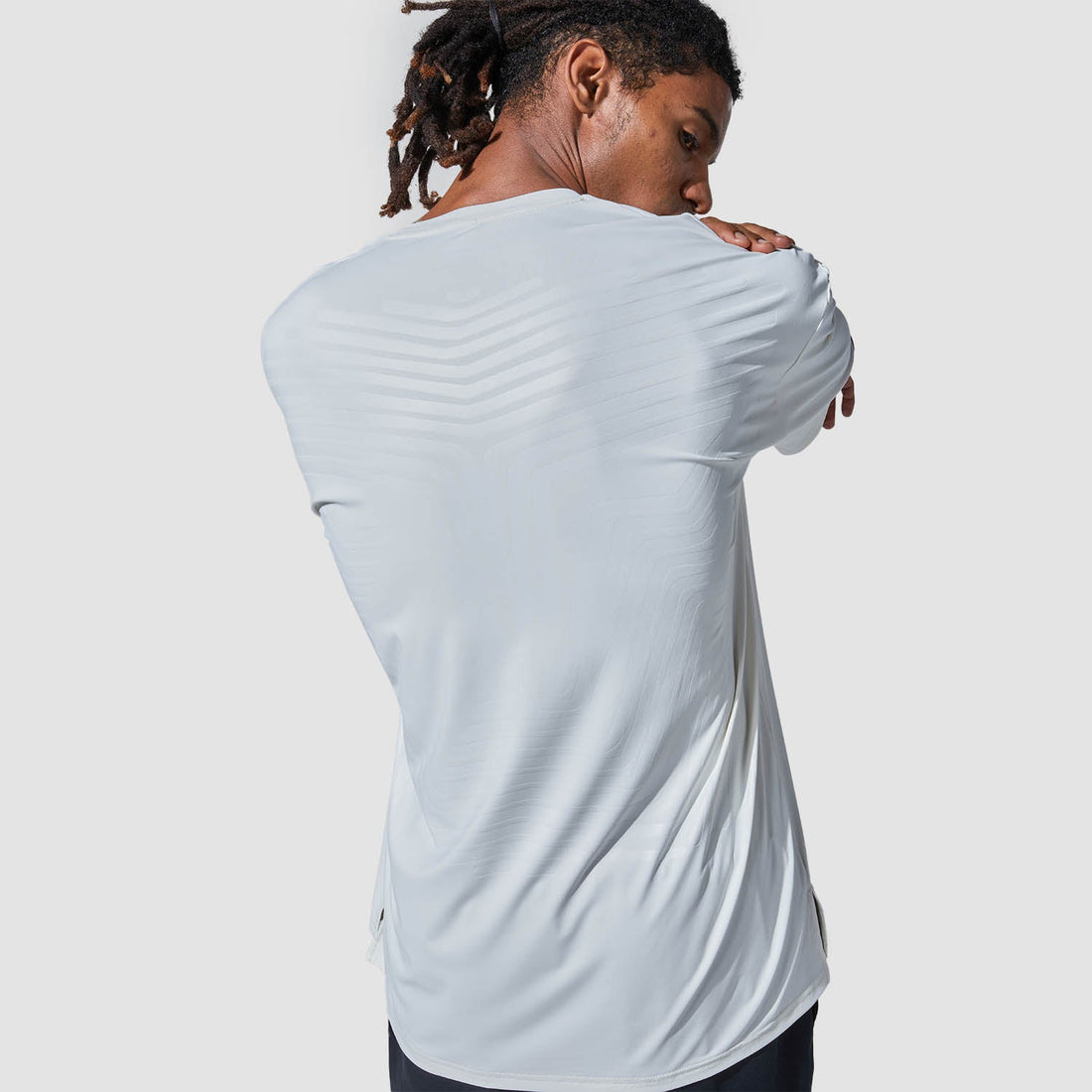 squatwolf-gym-wear-graphic-waves-eye-oversized-tee-white-workout-t-shirts-for-men