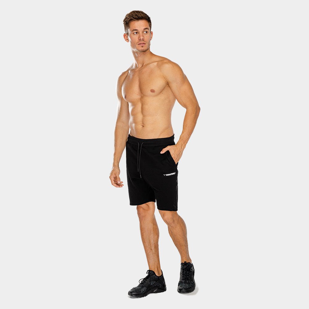 squatwolf-short-for-men-warrior-panel-shorts-black-workout-gym-wear