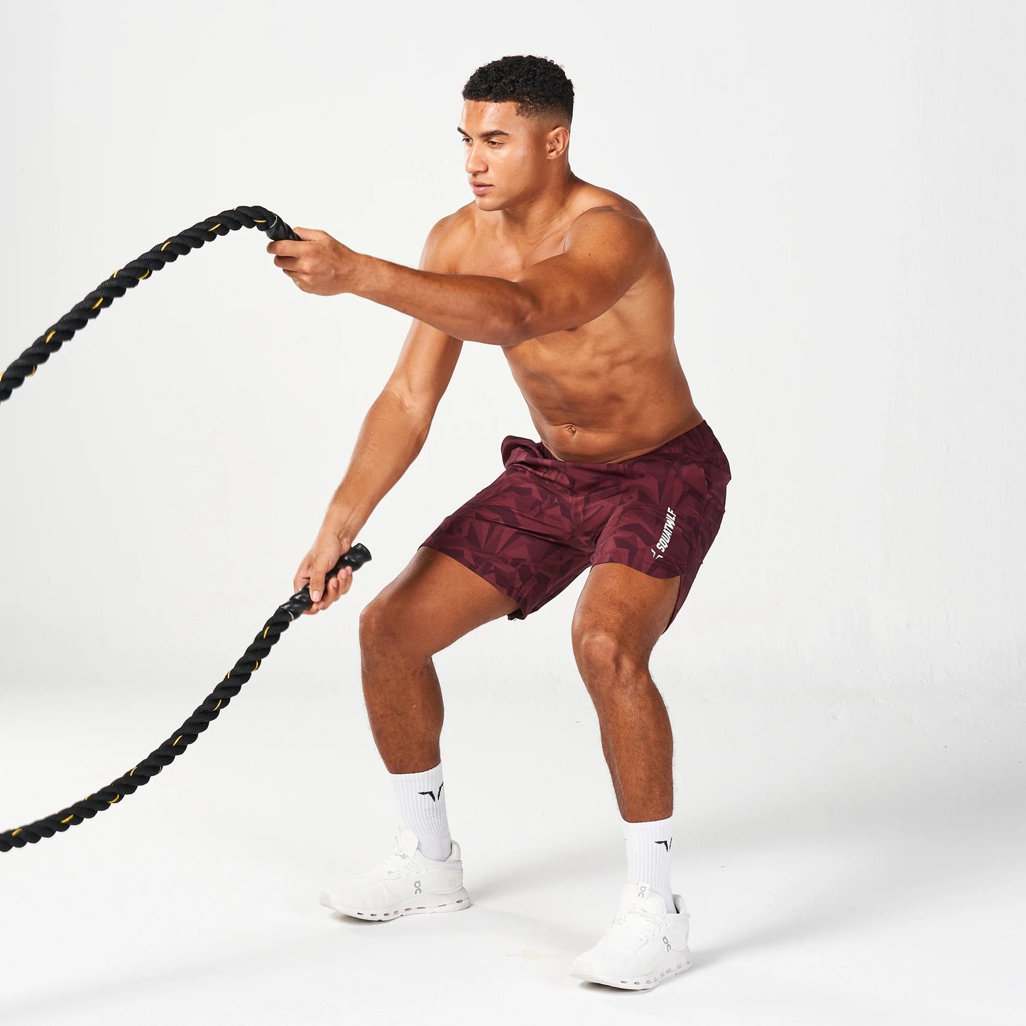 Warrior 7" Shorts 2.0 - Burgundy Dot Camo