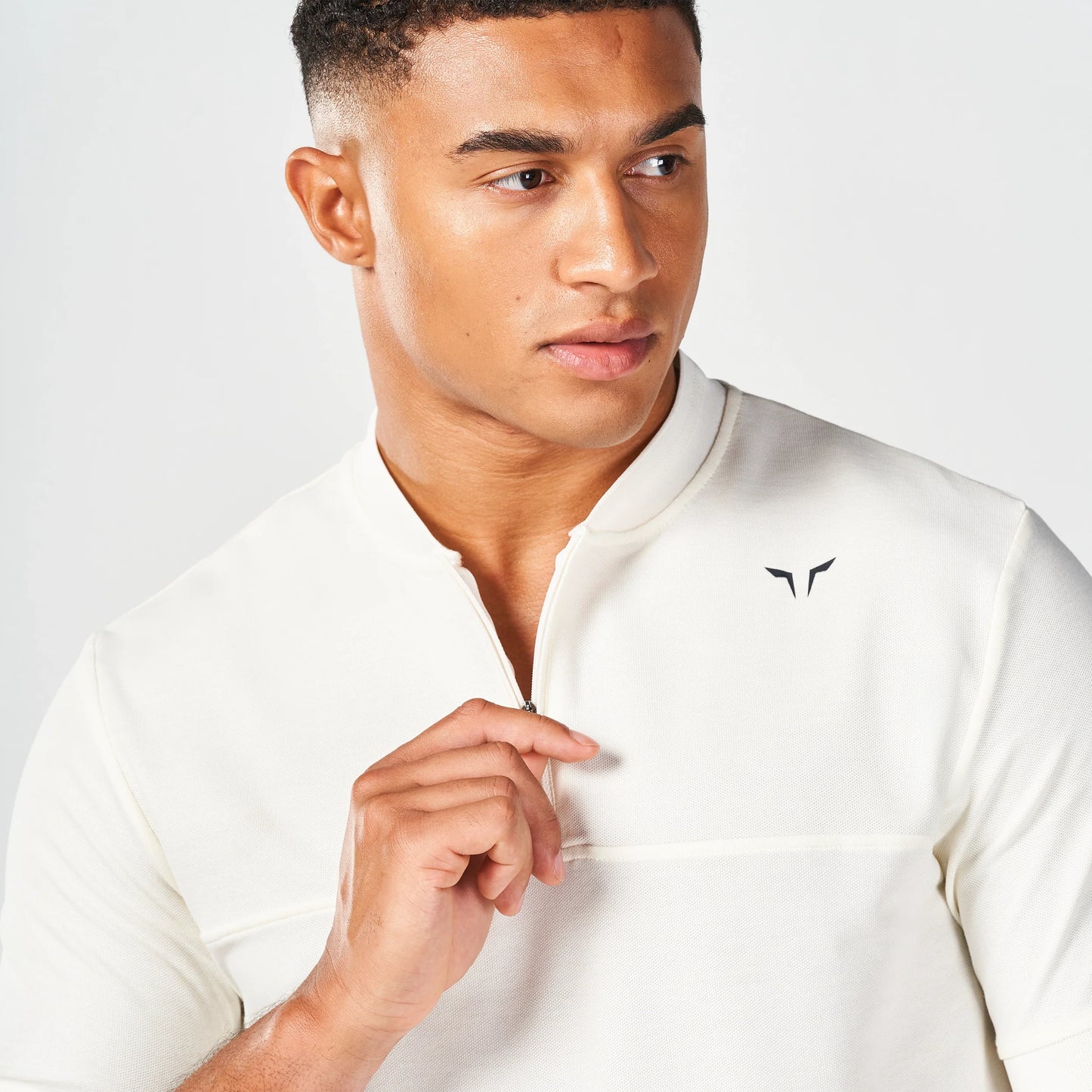 تيشيرت كور للركض - أبيض لؤلؤي