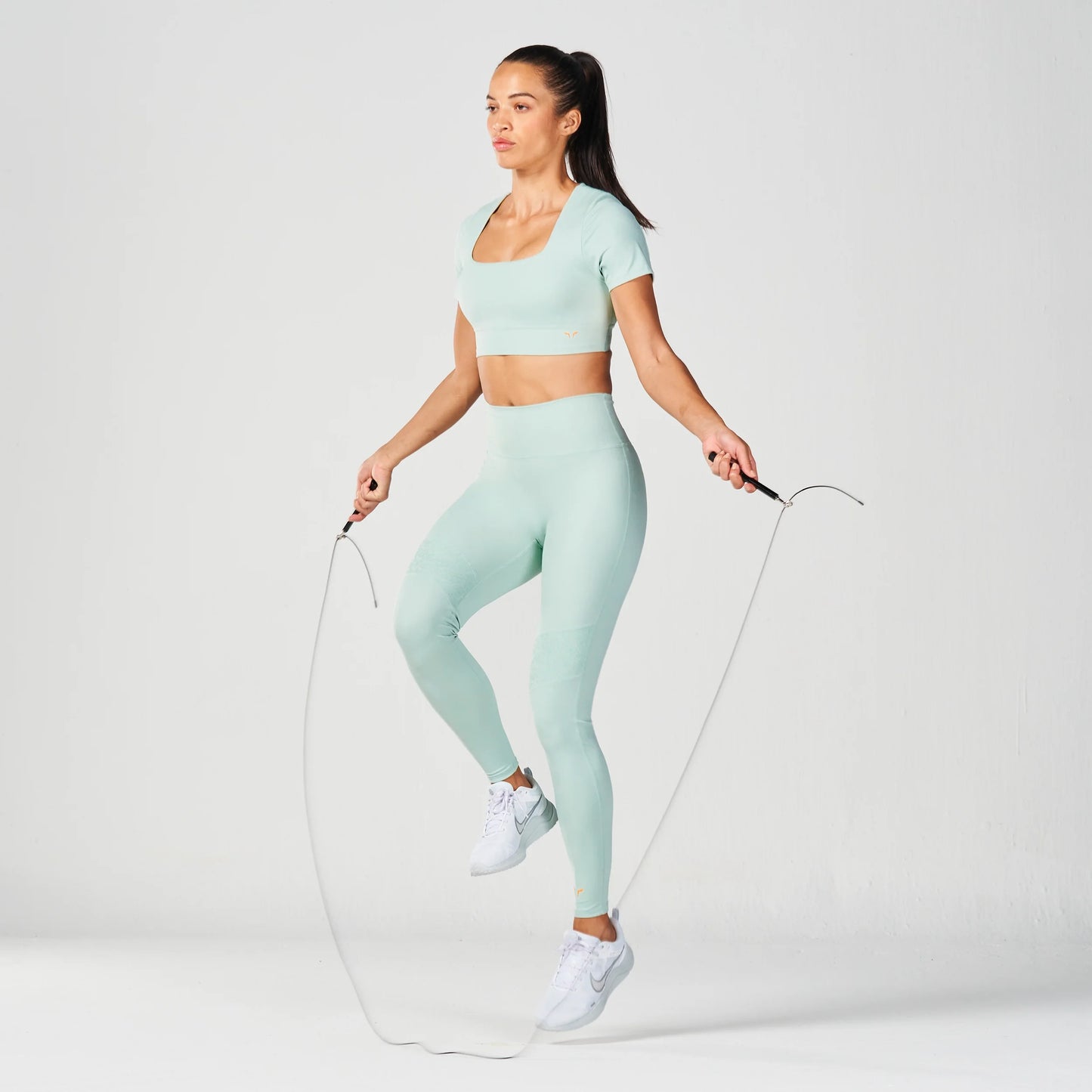 Untamed Panel Leggings 27" - Surf Spray