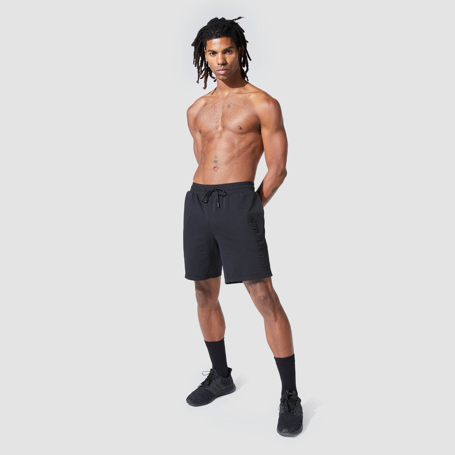 squatwolf-gym-wear-graphic-wordmark-jogger-shorts-black-workout-shorts-for-men