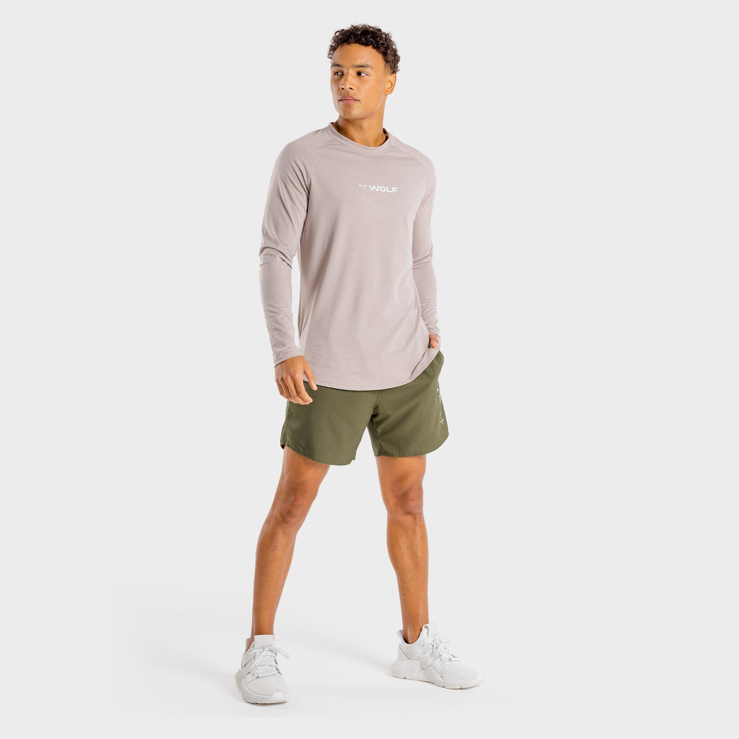 squatwolf-workout-shirts-for-men-primal-long-sleeve-tee-greige-gym-wear