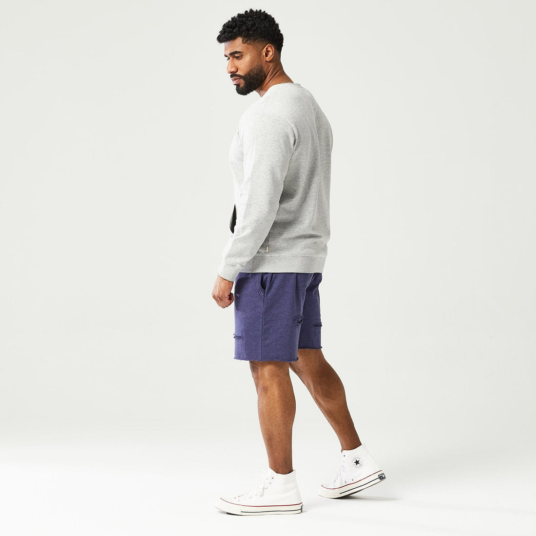 squatwolf-gym-wear-golden-era-crew-sweatshirt-grey-marl-workout-hoodies-for-men