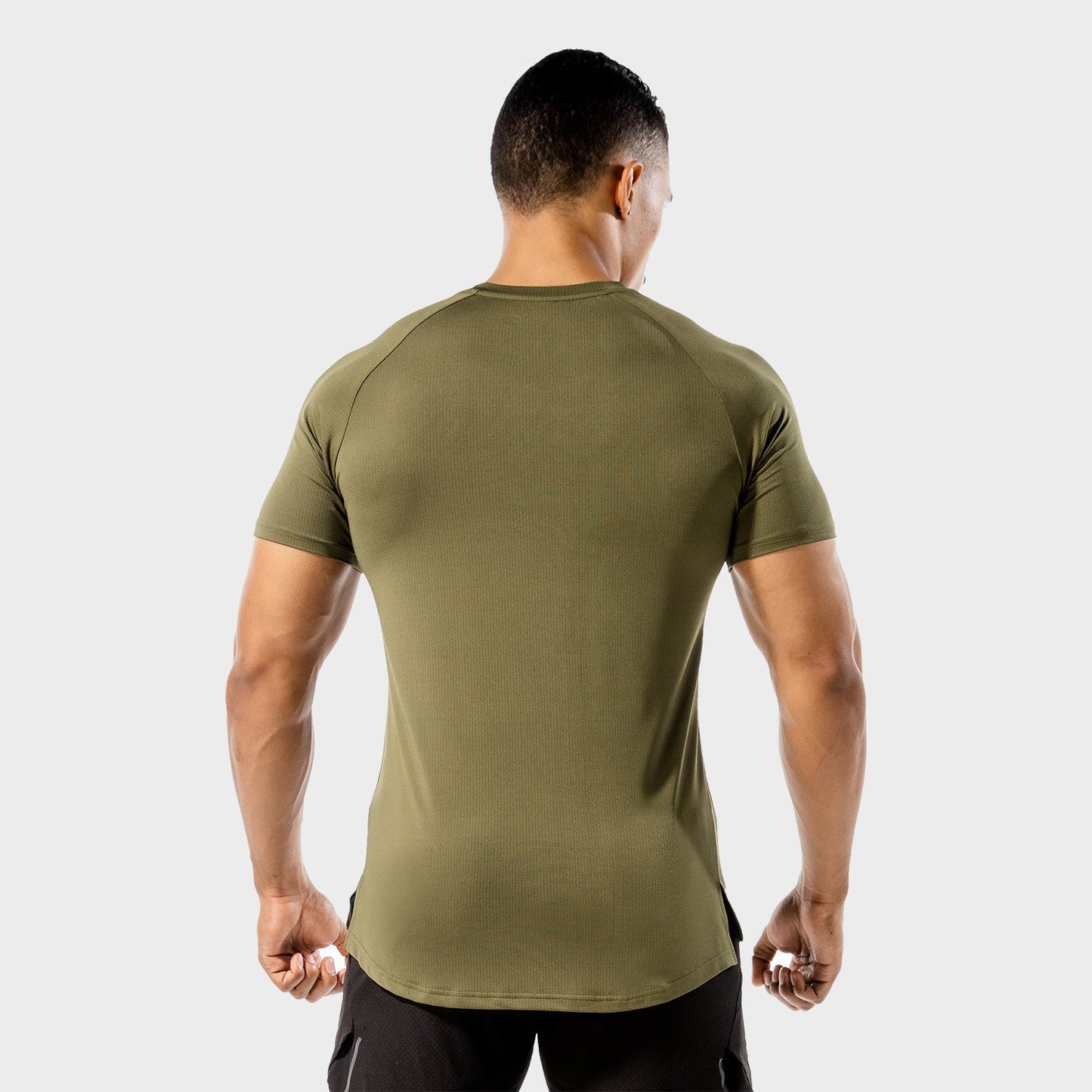 squatwolf-gym-wear-core-mesh-tee-khaki-workout-shirts-for-men