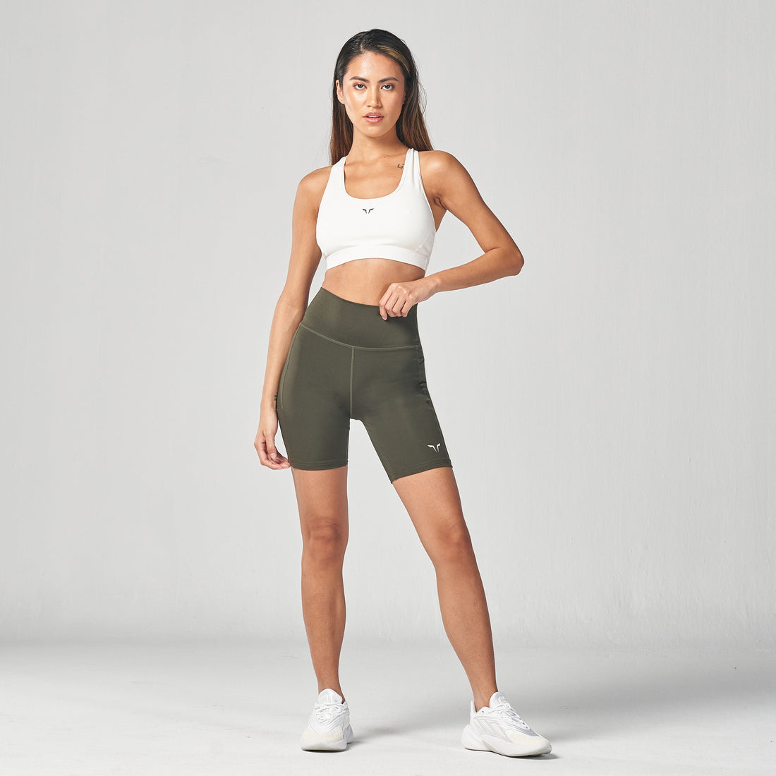 squatwolf-workout-clothes-essential-7-cycling-short-khaki-gym-shorts-for-women