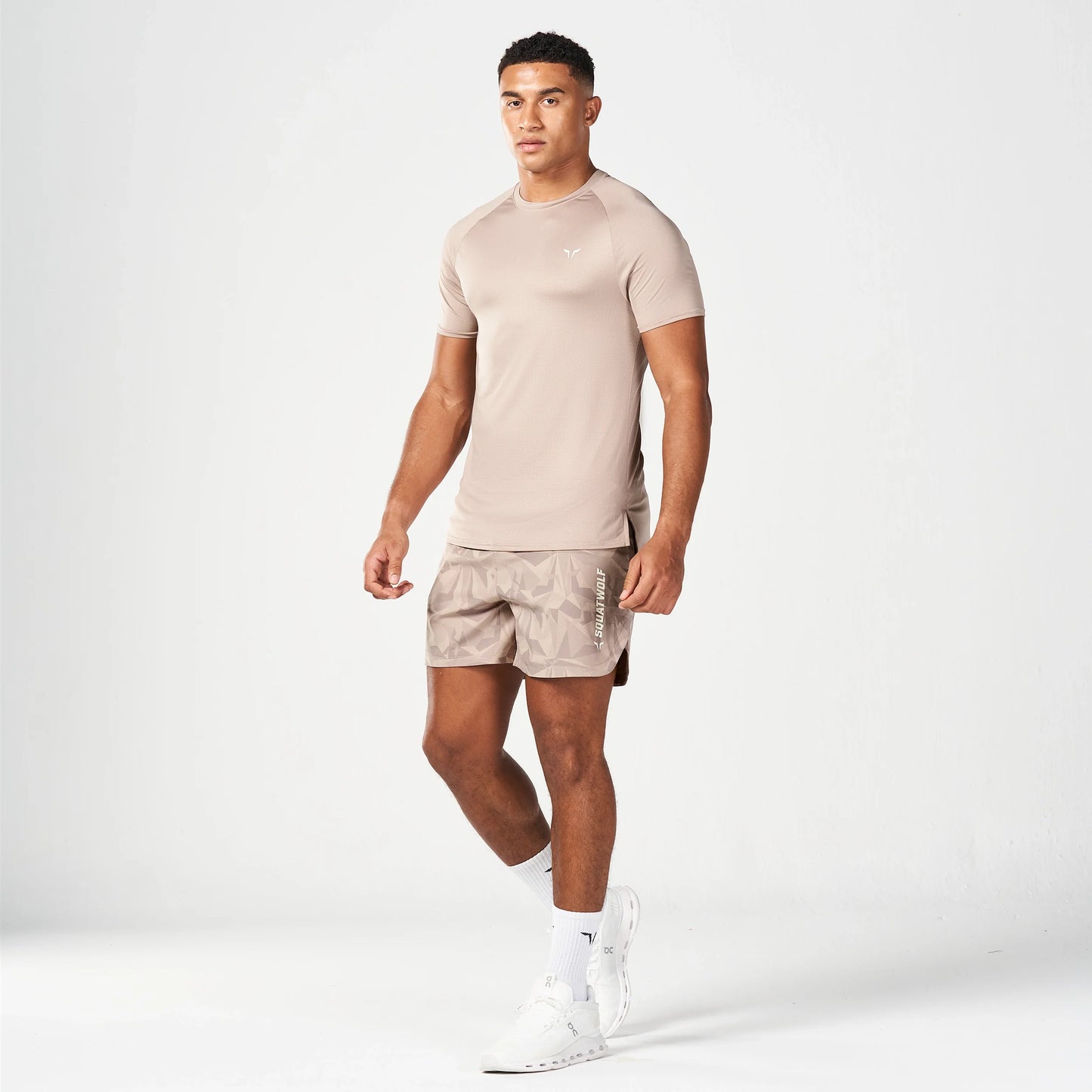 شورت واريور 2.0 بطول 5 بوصة - نمط تمويه ترابي