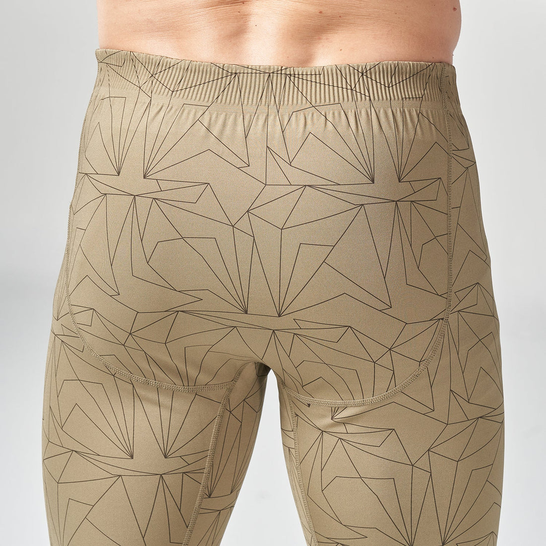 squatwolf-gym-wear-lab360-printed-impact-tights-green-workout-tights-for-men