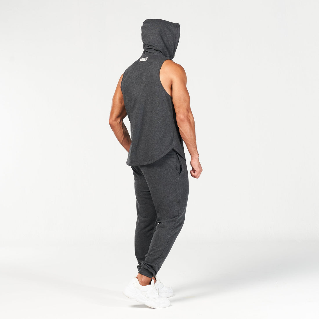 squatwolf-gym-wear-golden-era-new-school-hooded-tank-black-marl-workout-tank-tops-for-men