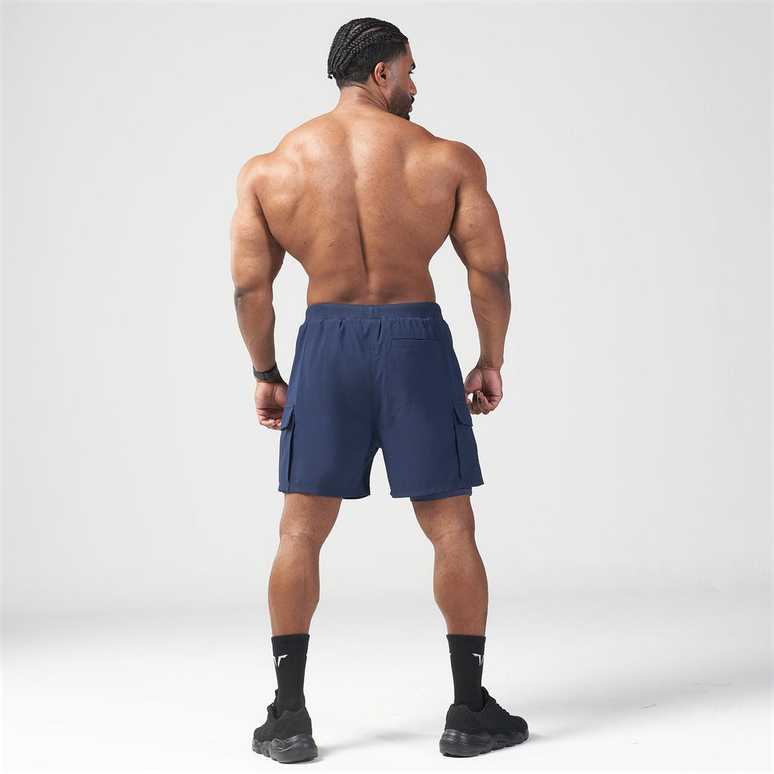squatwolf-gym-wear-code-cargo-shorts-blue-iris-workout-short-for-men