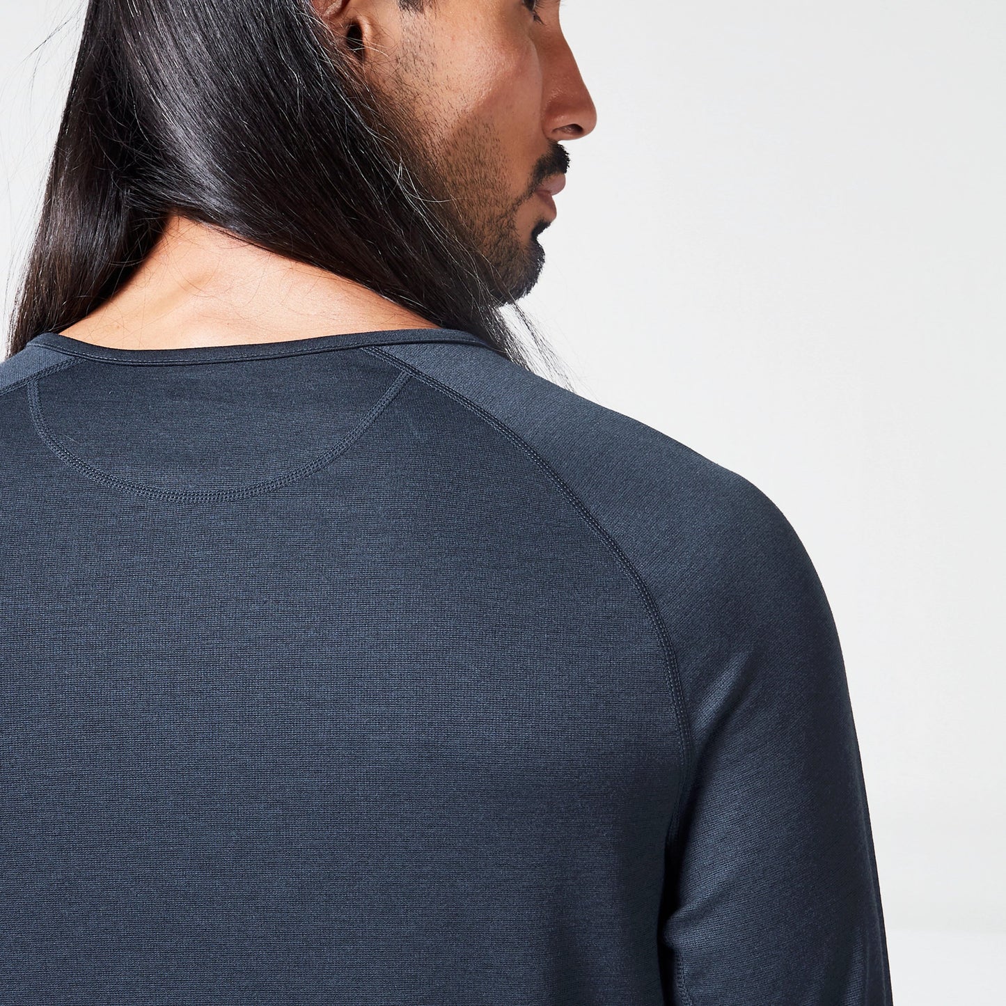 Code Urban Henley T-shirt - Blue Nights