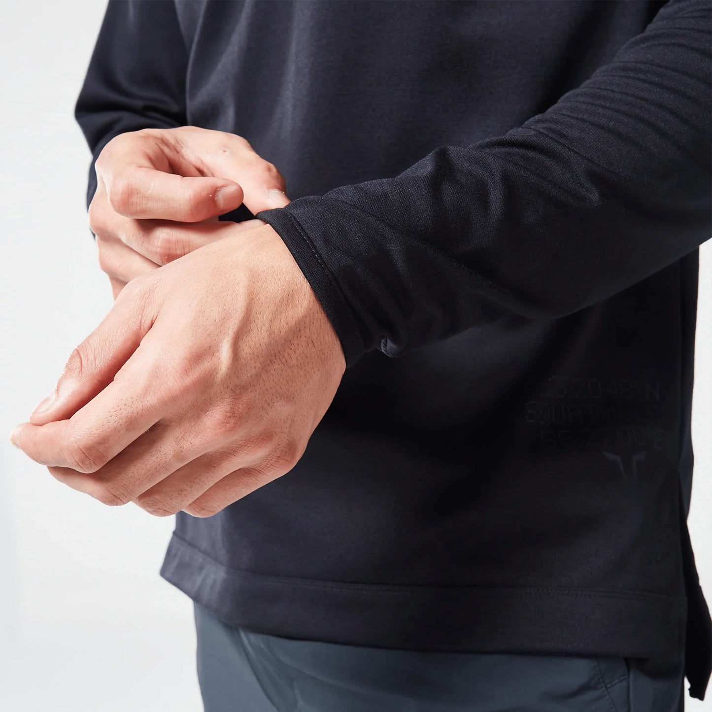 Code Urban Henley T-shirt - Black