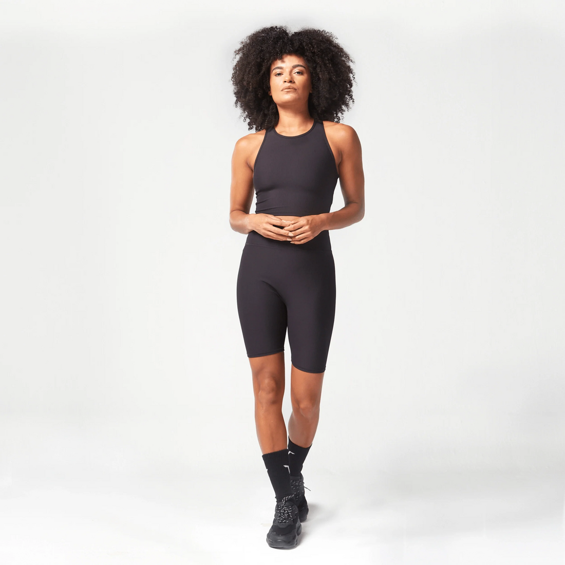 squatwolf-workout-clothes-code-ribbed-biker-shorts-black-gym-shorts-for-women