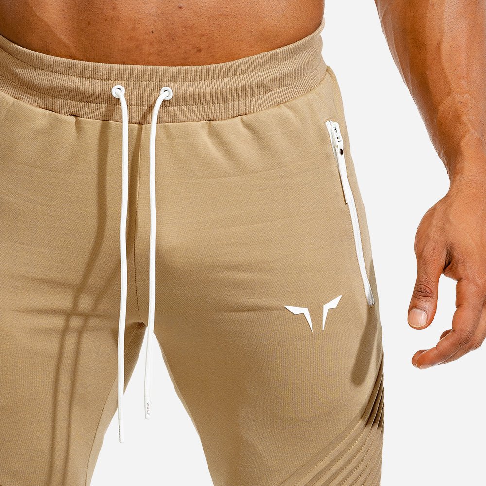 squatwolf-workout-pants-for-men-ribbed-jogger-pants-taupe-gym-wear