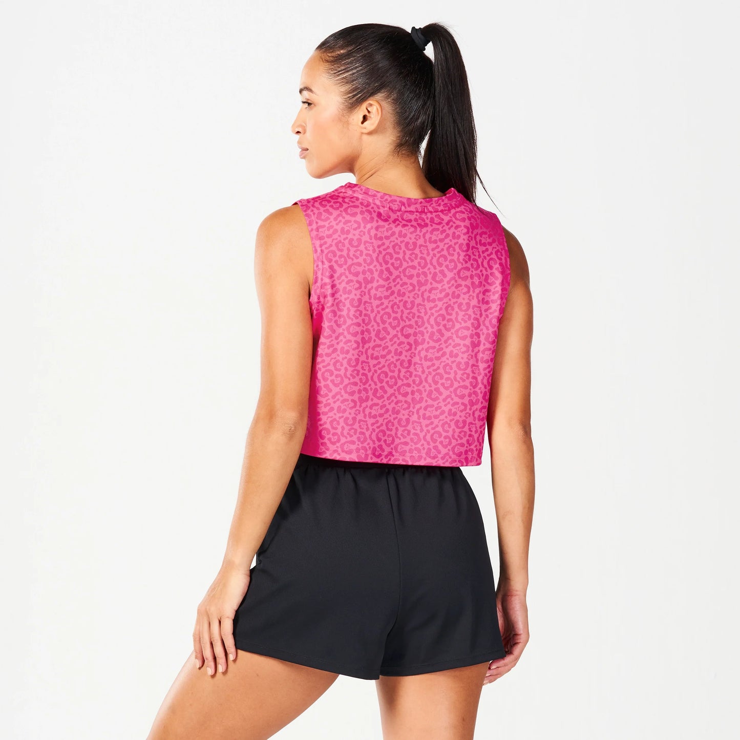 تانك قصيرة من كور - أحمر فاقع كايين