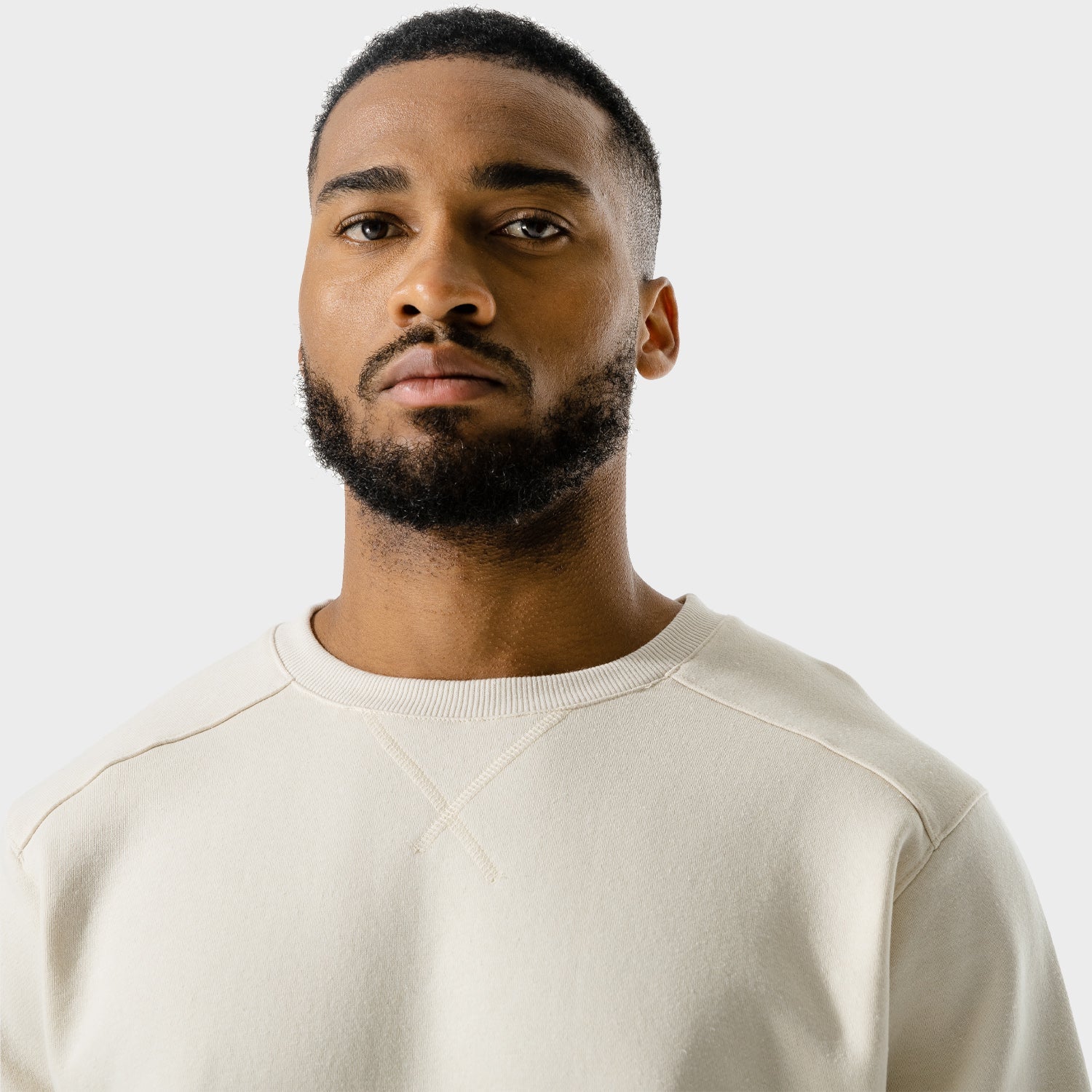 squatwolf-workout-sweatshirts-code-urban-sweatshirt-ecru-marl-gym-clothes-for-men