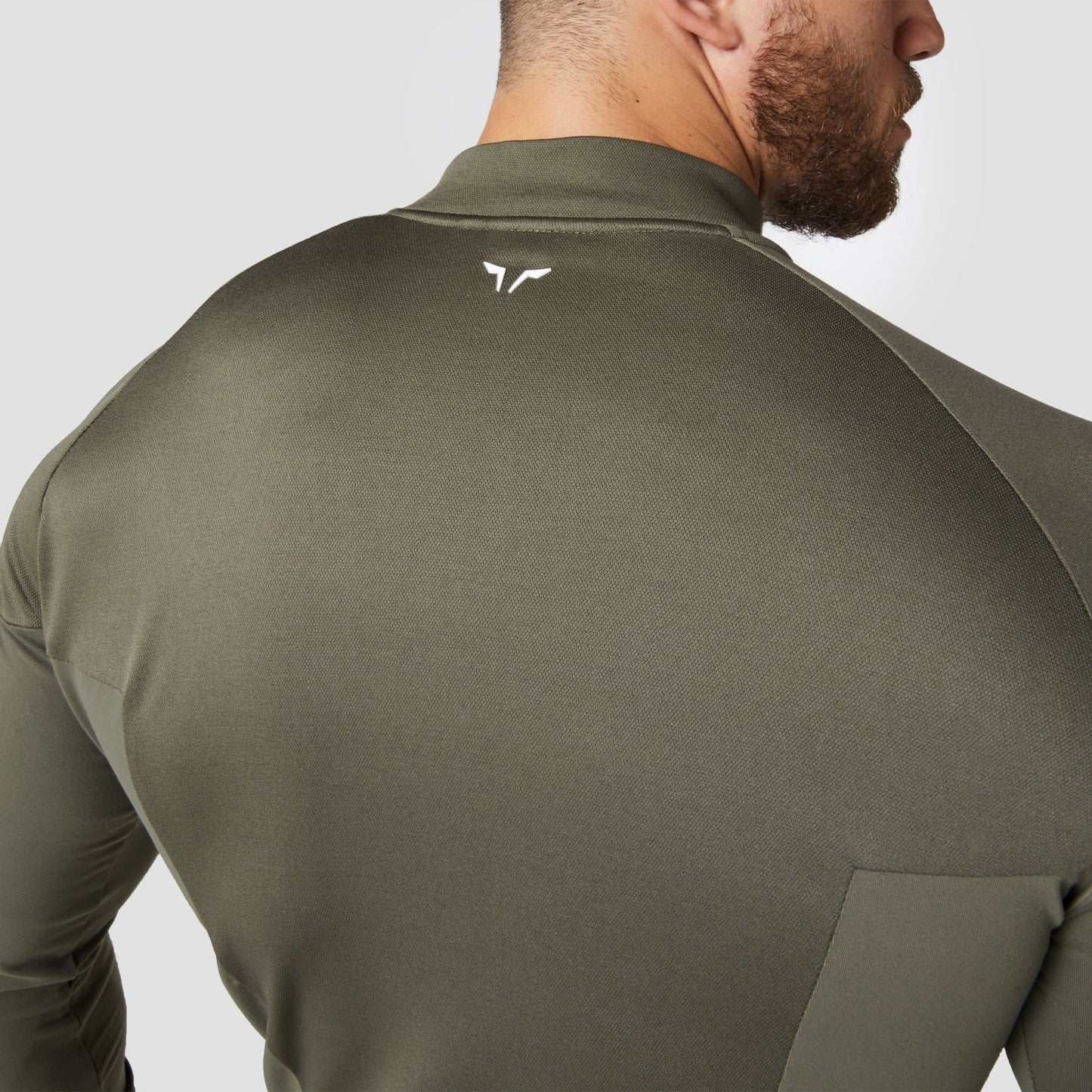 squatwolf-running-tops-for-men-core-running-top-khaki-long-sleeves-gym-wear