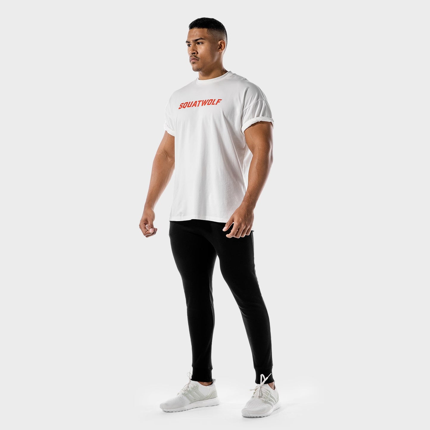 squatwolf-gym-t-shirts-for-women-iconic-oversize-tee-white-workout-clothes