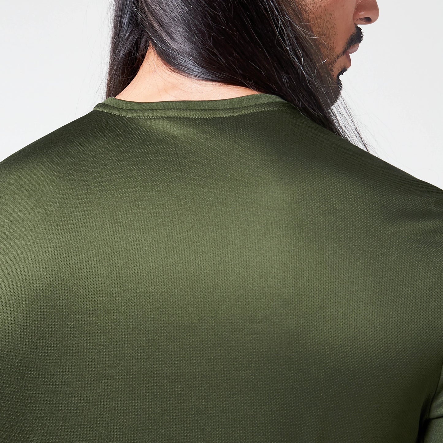 Code Zipped Urban T-shirt - Kombu Green