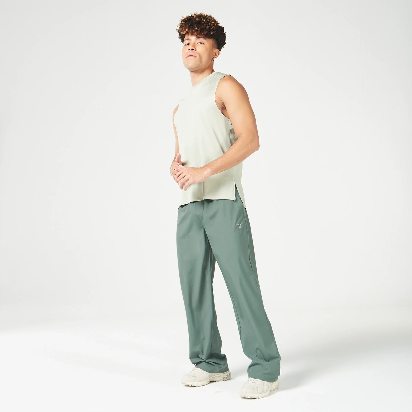 Woven Stretch Joggers - Dark Forest