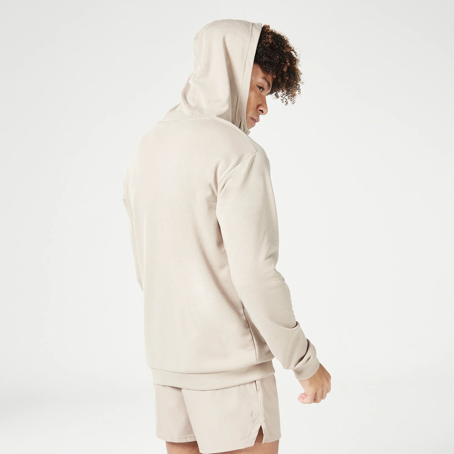 Essential Zipped Hoodie - Cobblestone