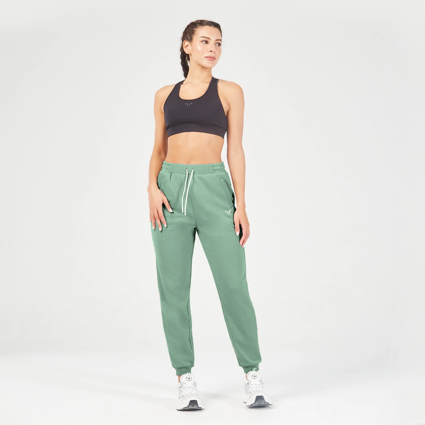 Essential Relaxed Joggers - Dark Forest