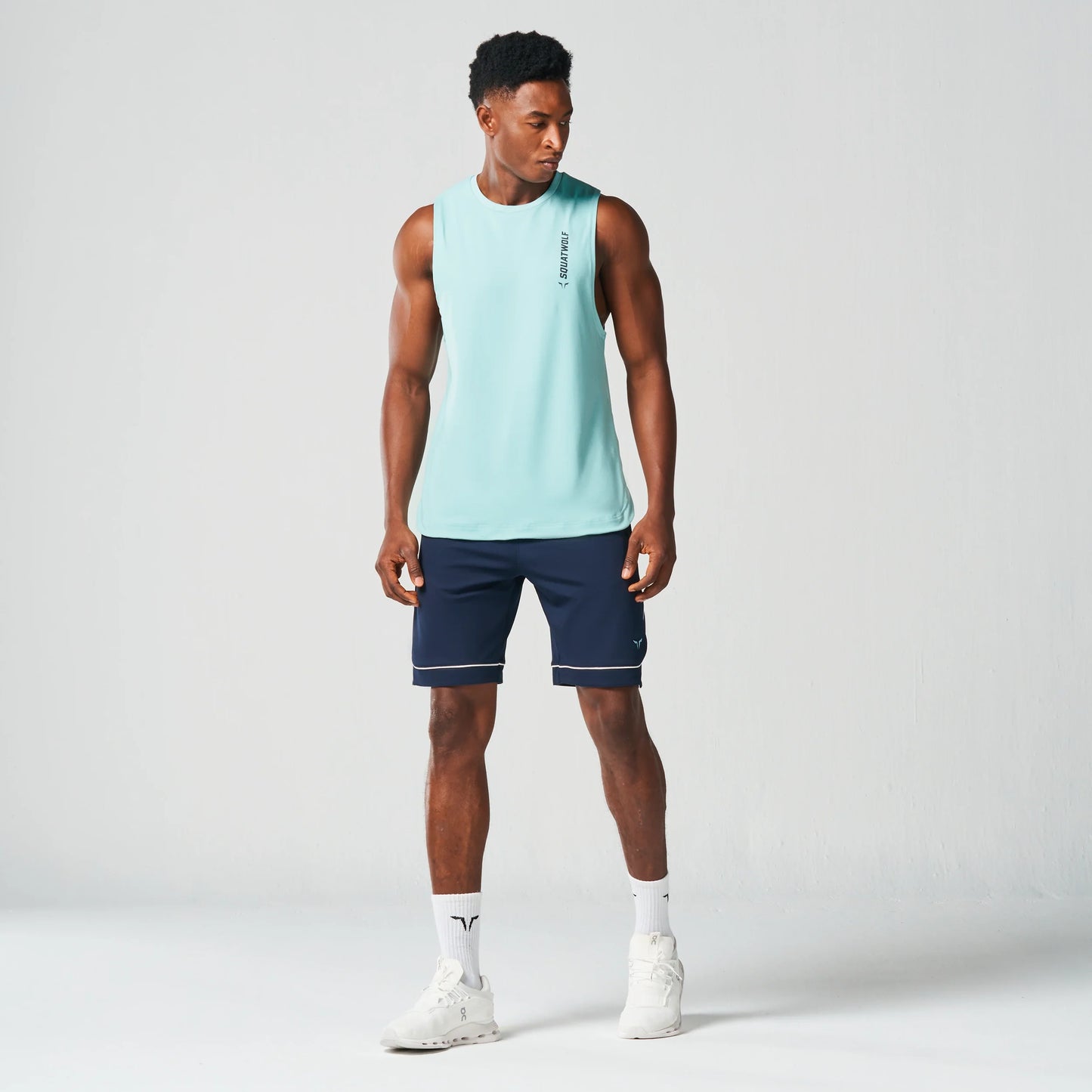 Warrior Cut Off Stringer 2.0 - Canal Blue