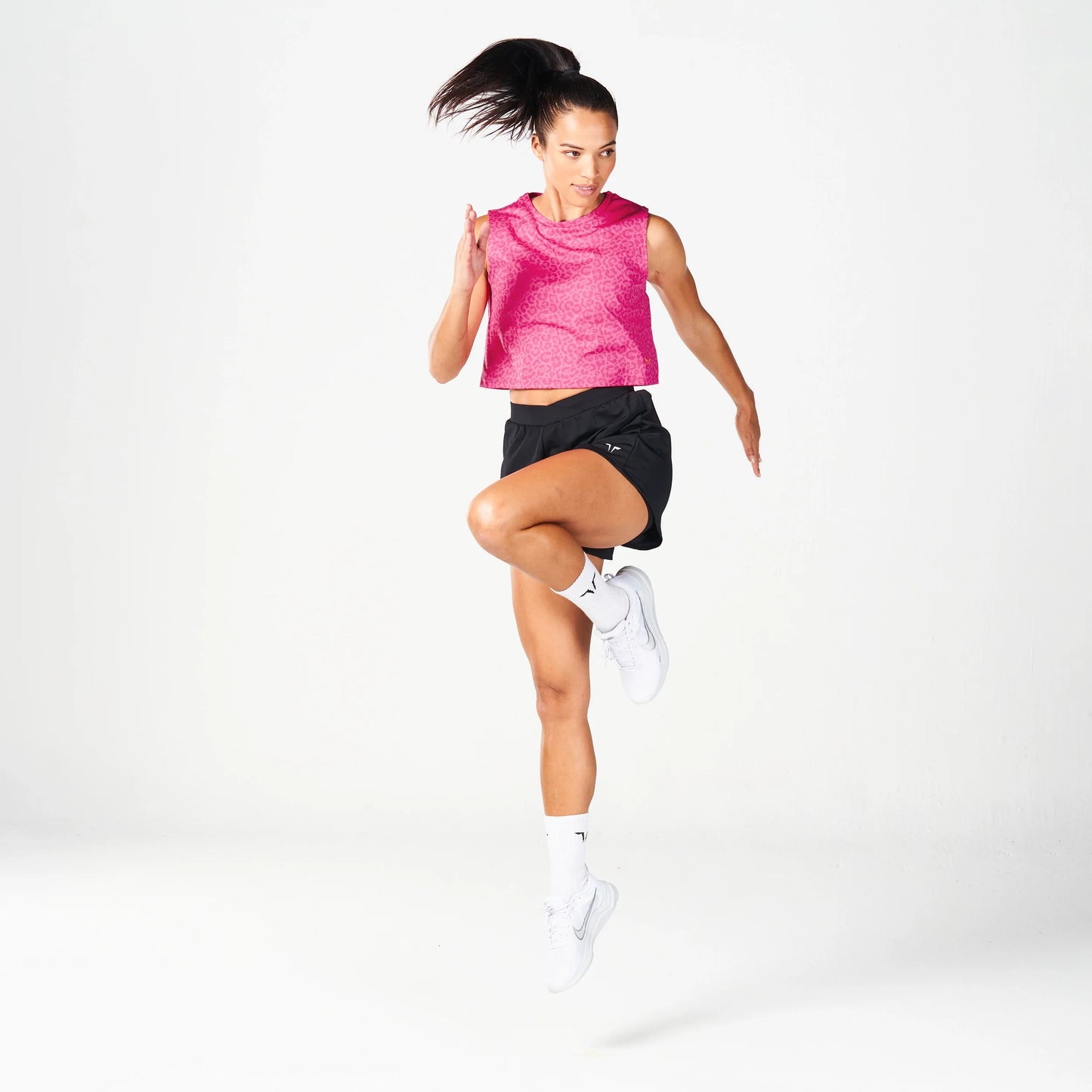 تانك قصيرة من كور - أحمر فاقع كايين