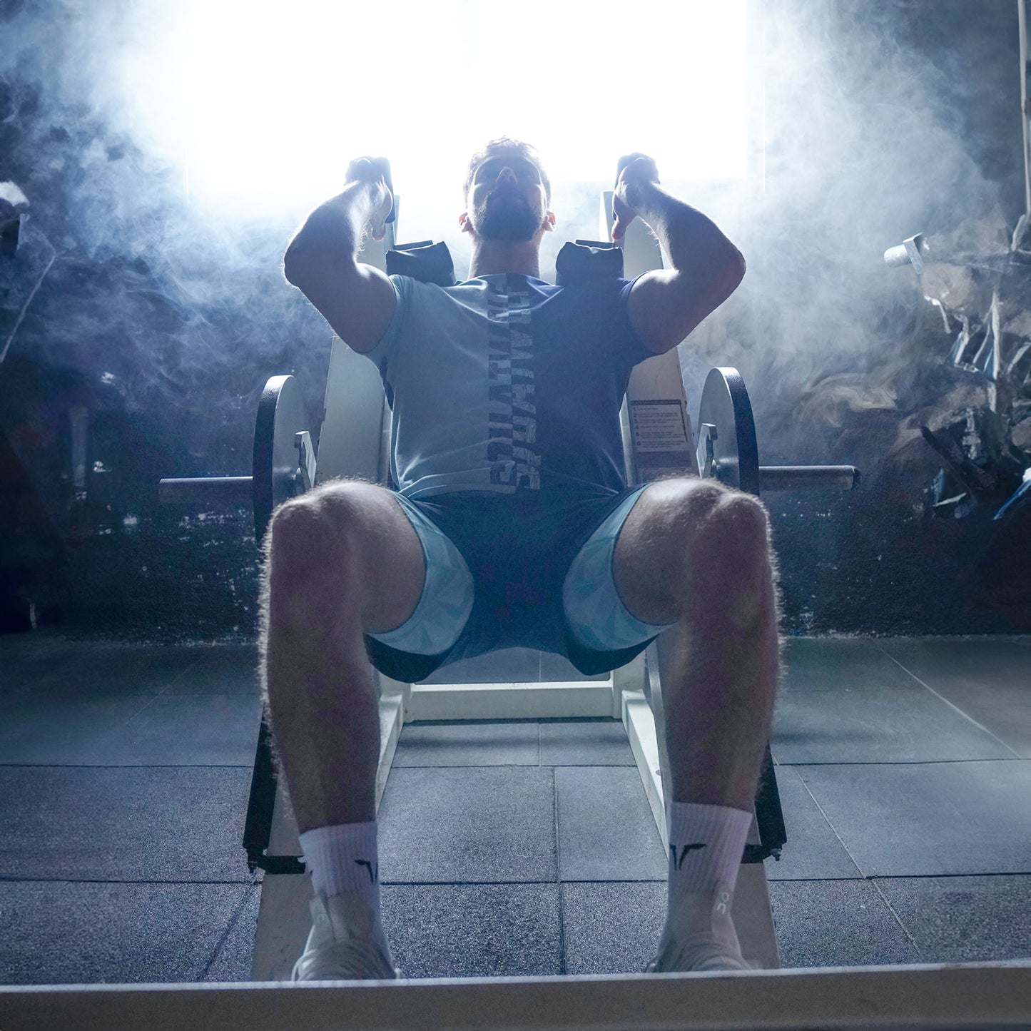 Split Logo T-shirt - Canal Blue