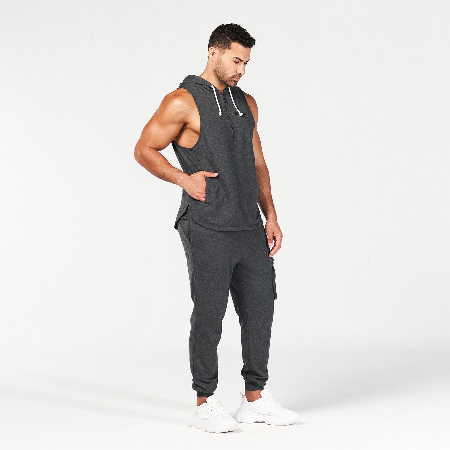 squatwolf-gym-wear-golden-era-new-school-hooded-tank-black-marl-workout-tank-tops-for-men