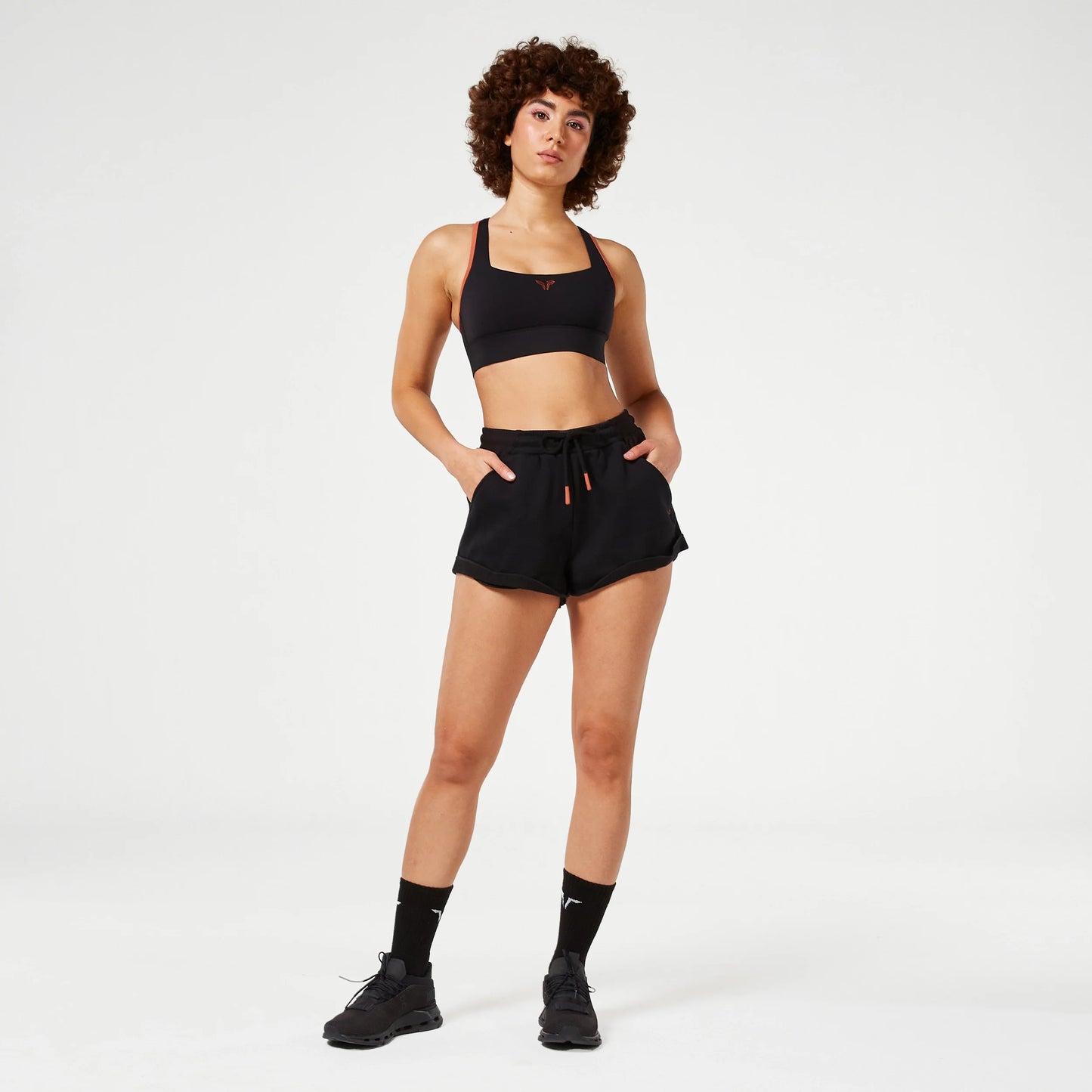 حمالة صدر ريتروجرايد كريس كروس - أسود 