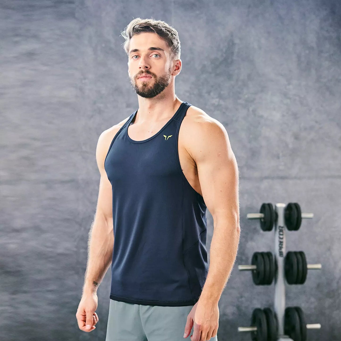 squatwolf-gym-wear-hype-tank-white-with-black-panel-stringer-vests-for-men