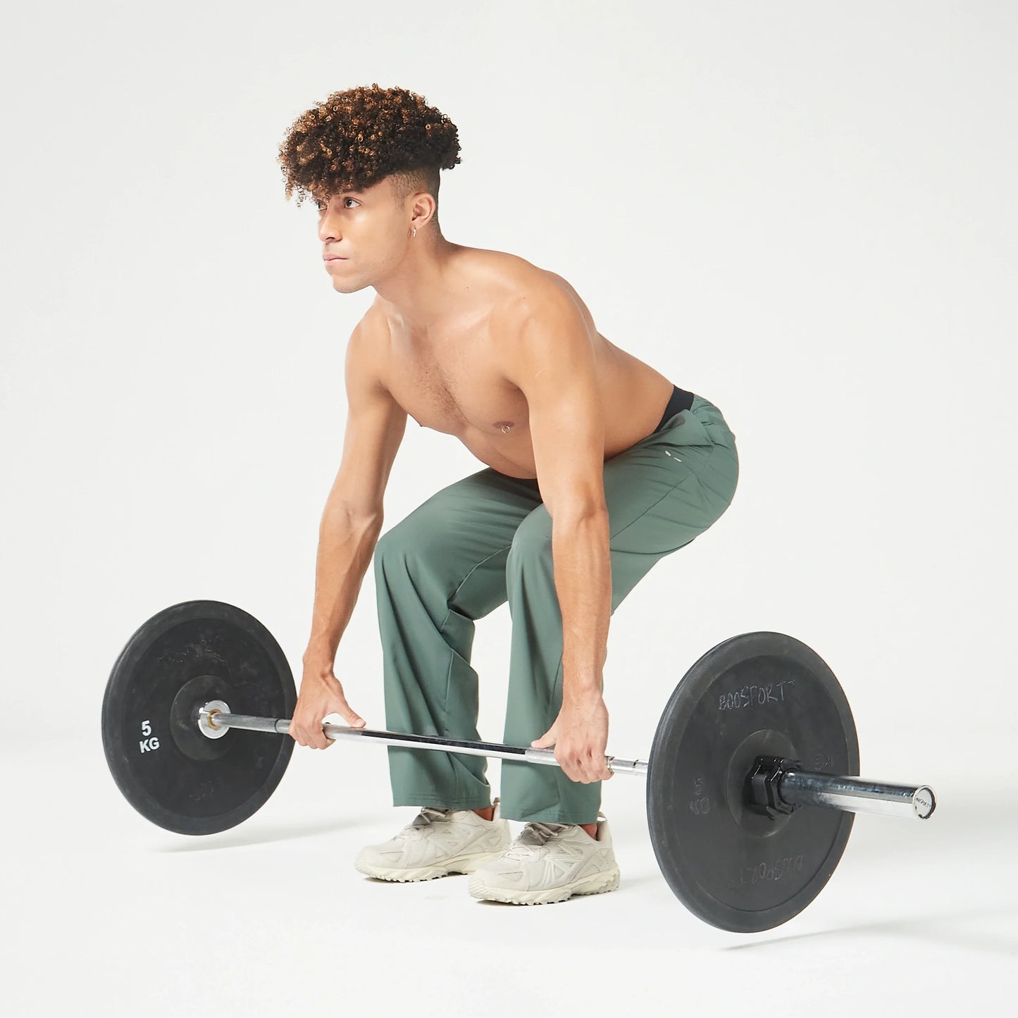 Woven Stretch Joggers - Dark Forest