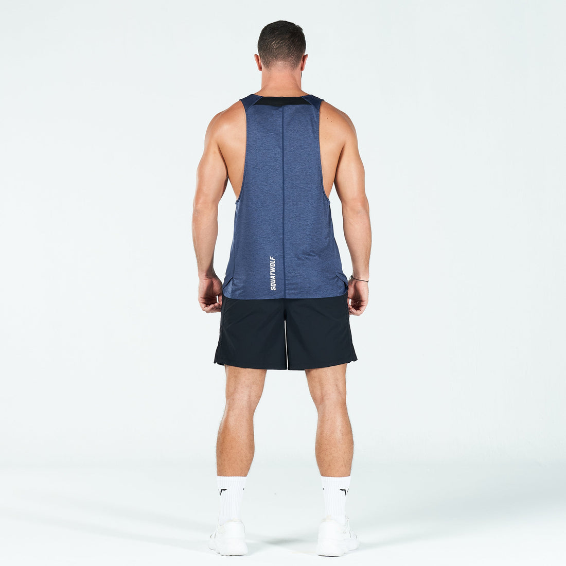 squatwolf-gym-wear-core-aero-tech-stringer-navy-marl-stringer-vests-for-men