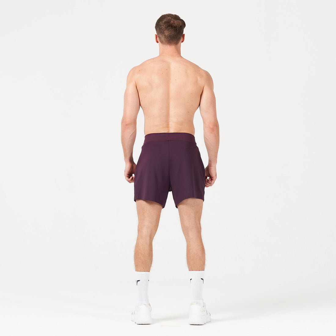squatwolf-gym-wear-lab360-tdry-flex-shorts-plum-perfect-workout-short-for-men